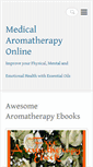 Mobile Screenshot of medicalaromatherapyonline.com